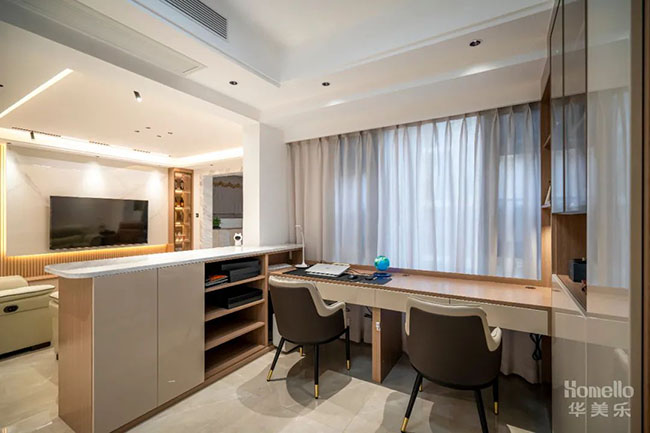 160㎡四居，靈活改動空間布局，工作與生活完美結(jié)合，真的舒適